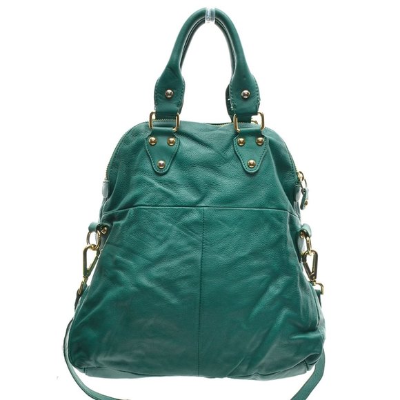 Emma Fox Large Foldover Leather Crossbody Bag - Picture 3 of 6